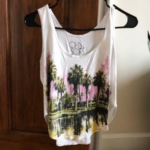 Los Angeles crop top